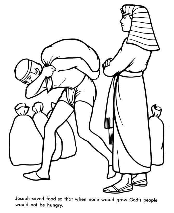 Saved food coloring page