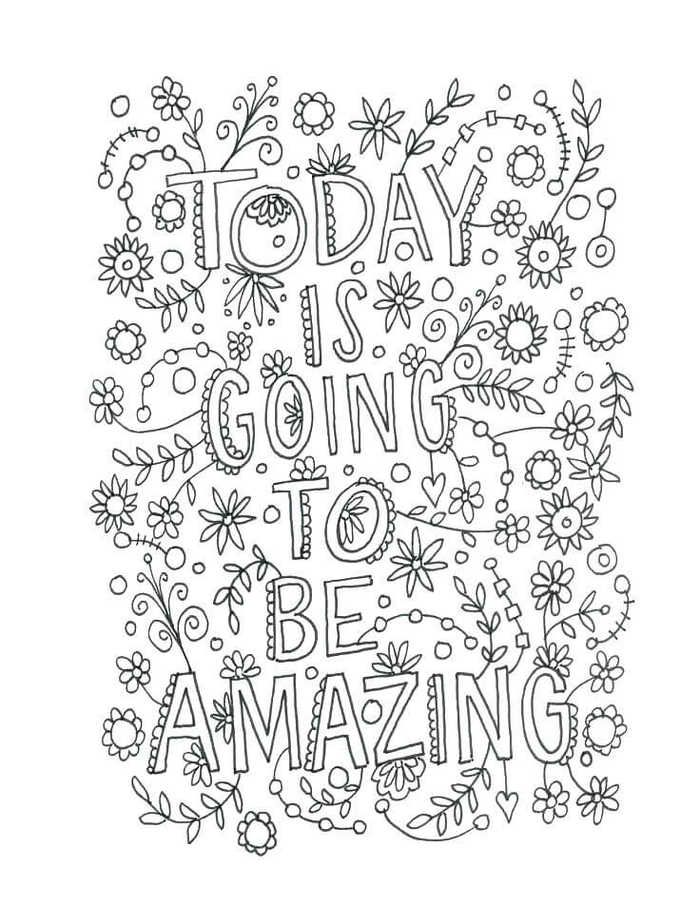 Growth mindset quotes coloring pages pdf for kids