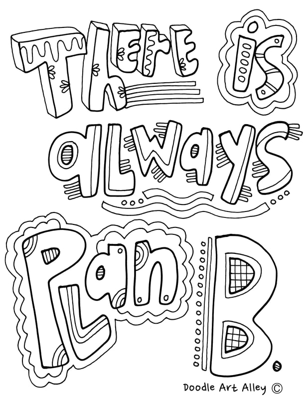 Growth mindset coloring pages