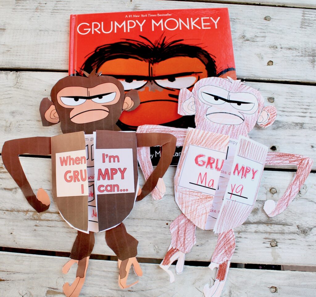Grumpy monkey when im grumpyâ monkey craft â