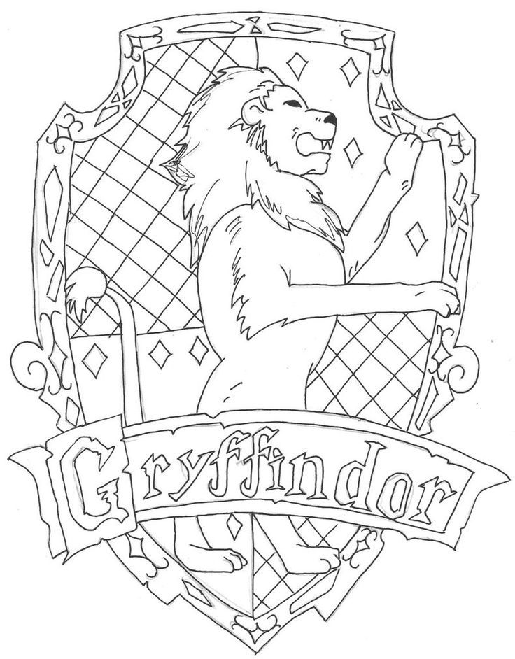 Gryffindor by charr on deviantart coole malvorlagen joker skizze harry potter zeug