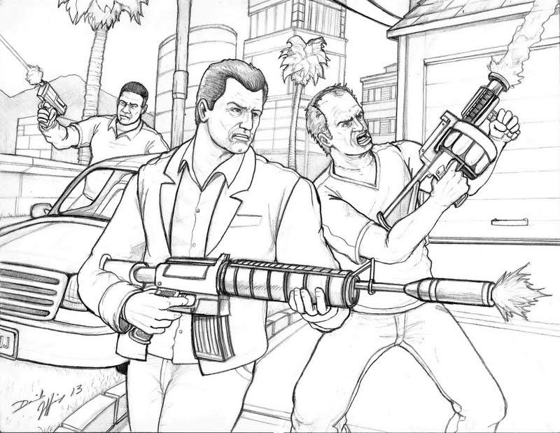 Grand theft auto by daniel