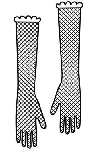 Dibujo de guantes para colorear dibujos para colorear imprimir gratis