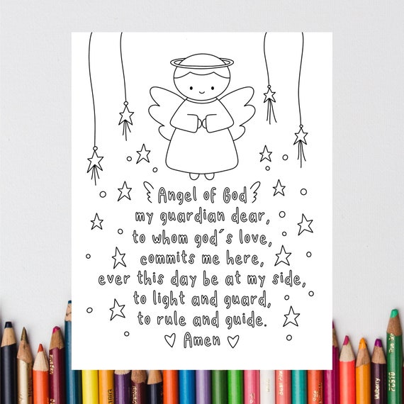 Catholic coloring page baptism coloring placemat baptism party coloring page catholic kids coloring book activity printable instant download