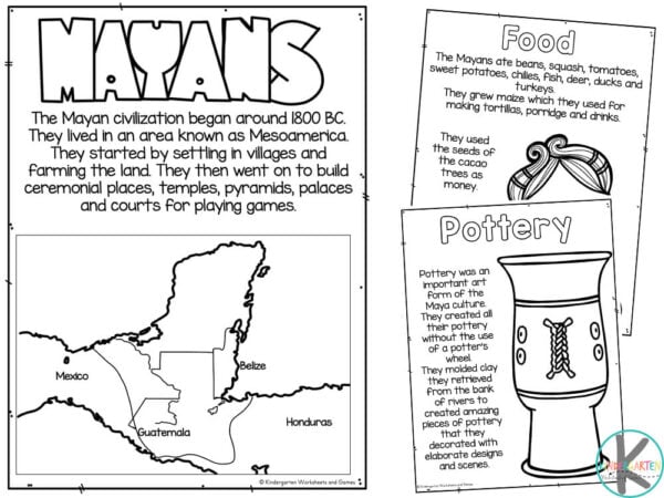 Free printable maya coloring pages for kids to read color learn