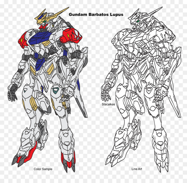 Free mecha gundam drawing sketch line art