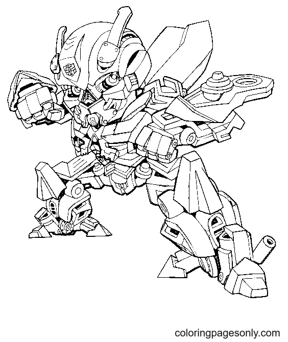 Bumblebee coloring pages printable for free download