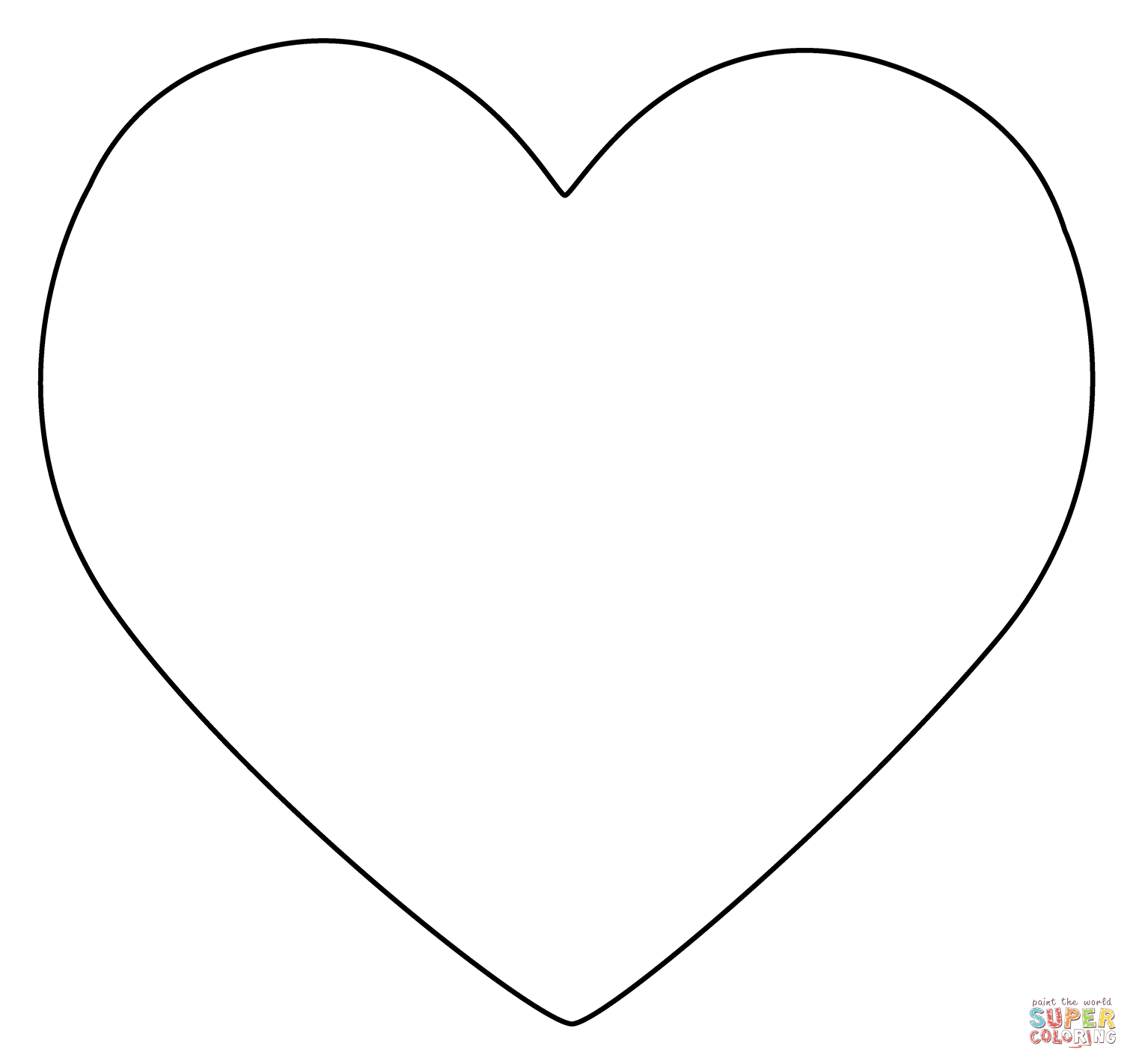 Heart suit emoji coloring page free printable coloring pages
