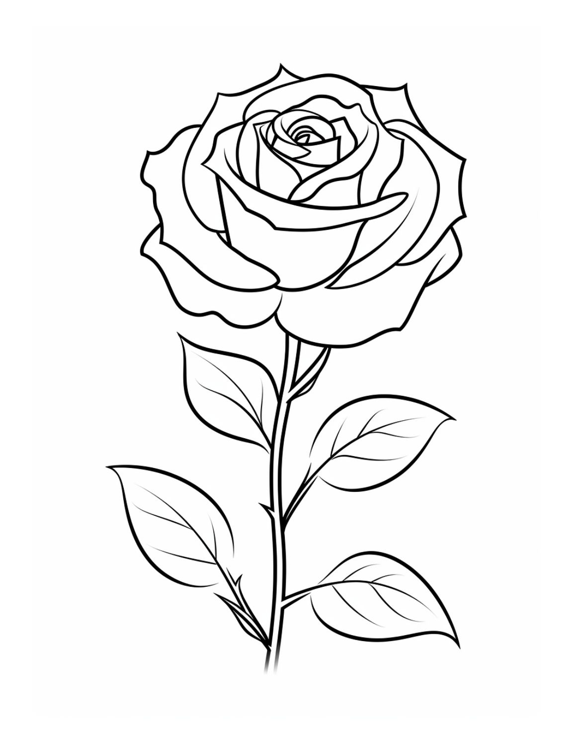 Free rose coloring pages for kids and adults to enjoy skip to my lou