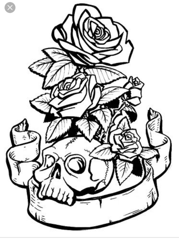 Pin by chelsey mathews on skull coloring pages skull coloring pages coloring pages easy coloring pages