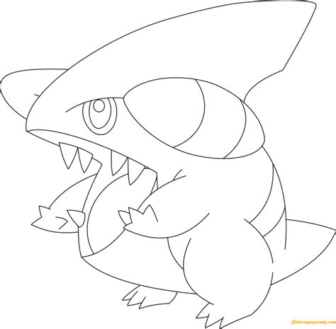 Guzzlord pokemon louring pages