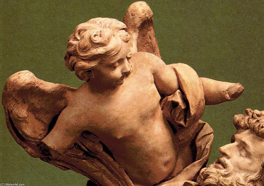 Artwork replica habakkuk and the angel detail by gian lorzo bernini