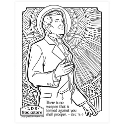 Free lds printables coloring pages family proc program covers page