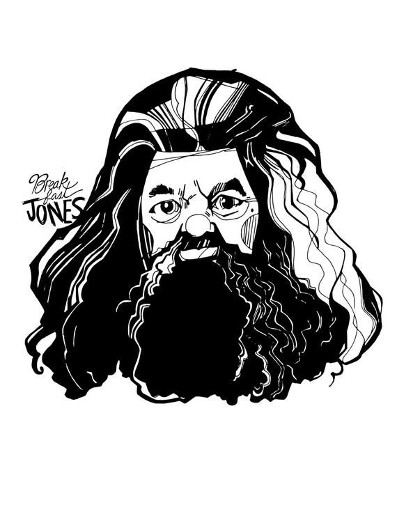 Hagrid hagrid harry potter fan art rubeus hagrid