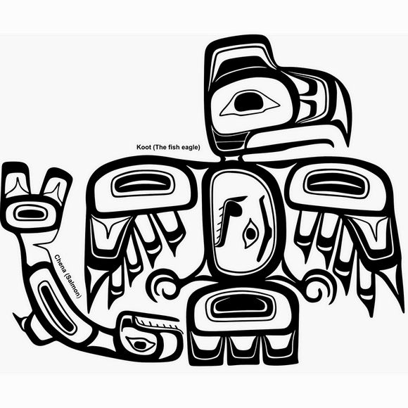Haida art coloring pages free printable coloring pages