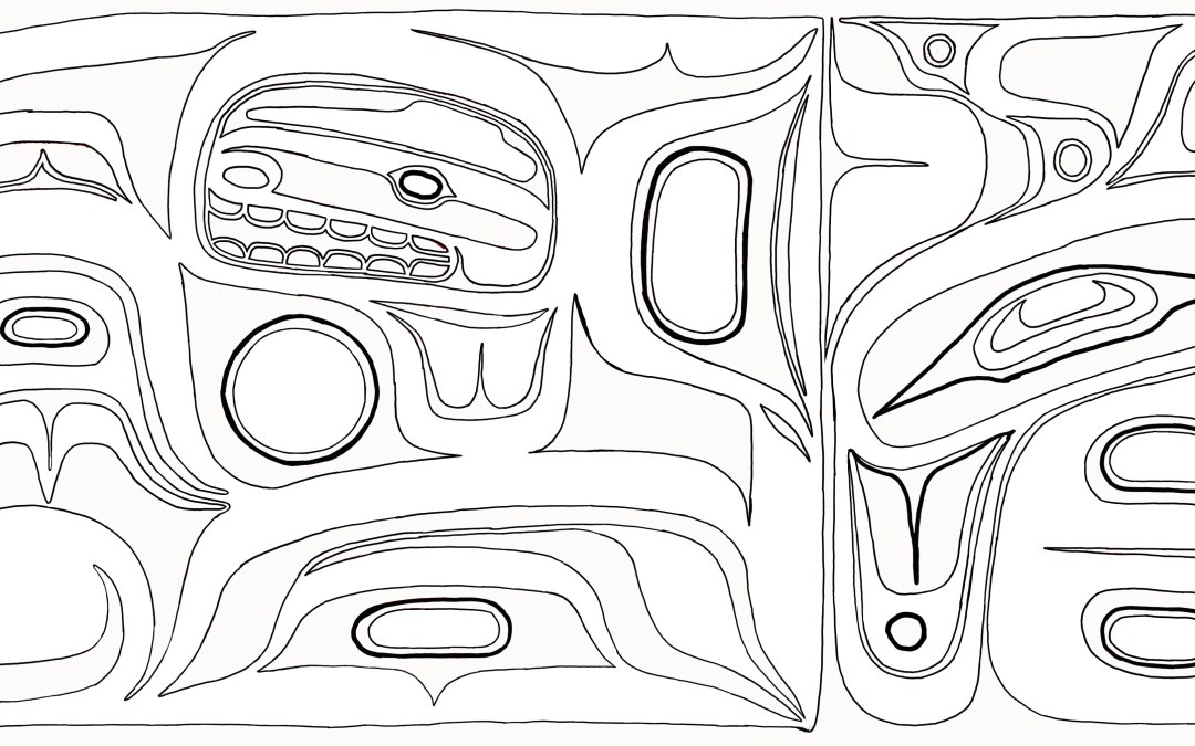A tlingit christmas carol coloring pages writing raven