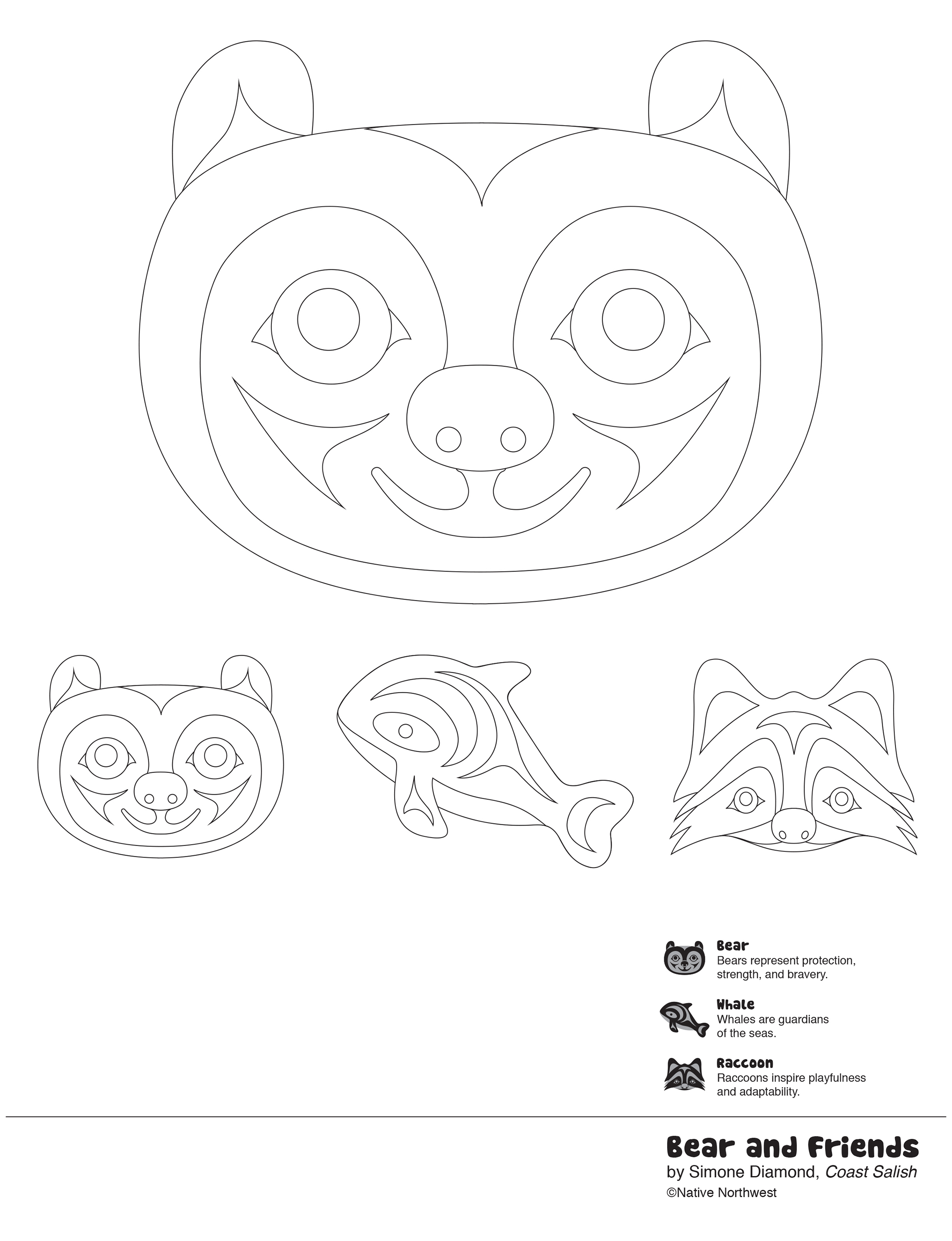 Colouring pages