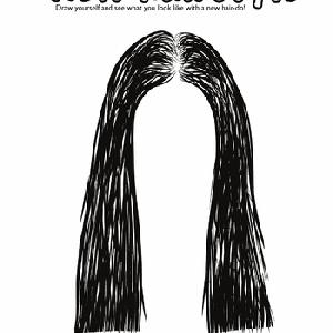 Hair coloring pages