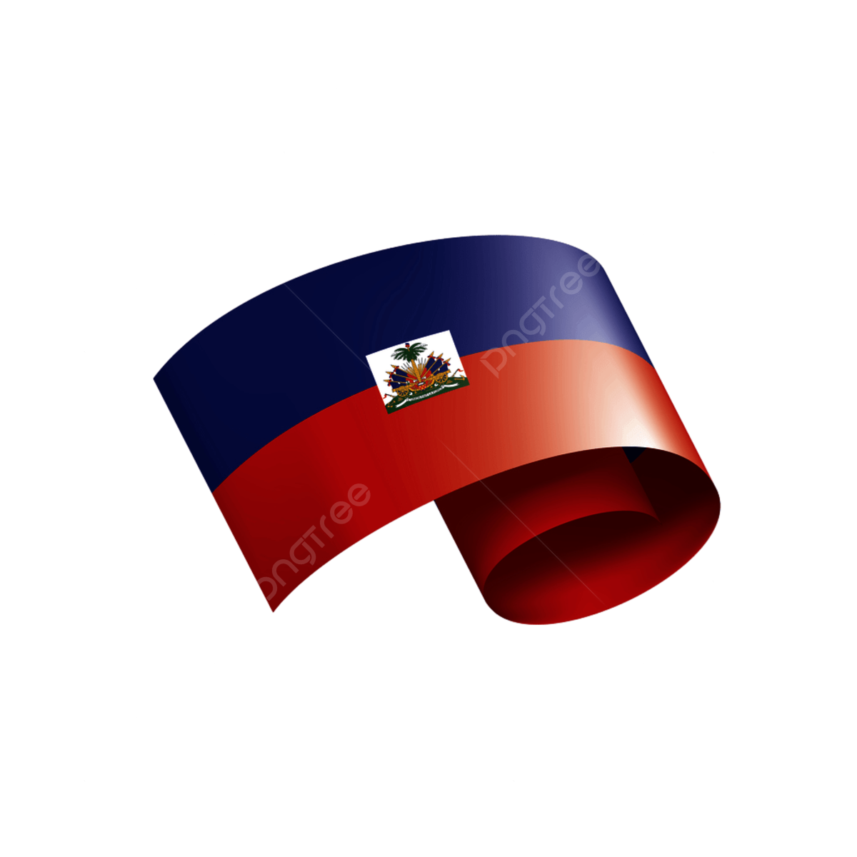 Haiti flag clipart hd png haiti national flag country symbol concept arm coat png image for free download