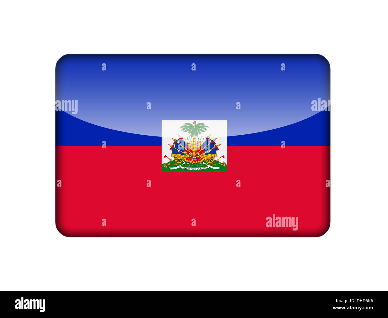 National flag haiti cut out stock images pictures