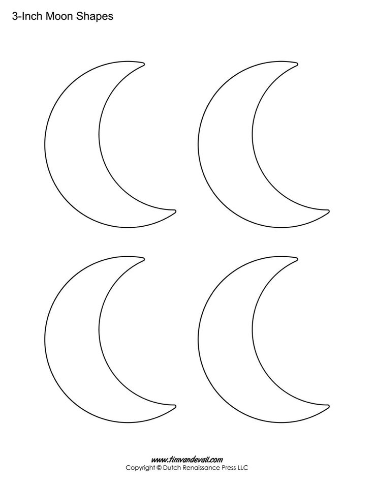 Blank moon templates â tims printables stencils printables templates template printable shape templates