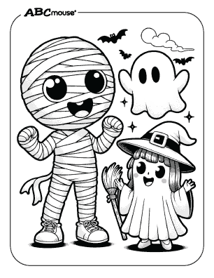 Halloween coloring pages
