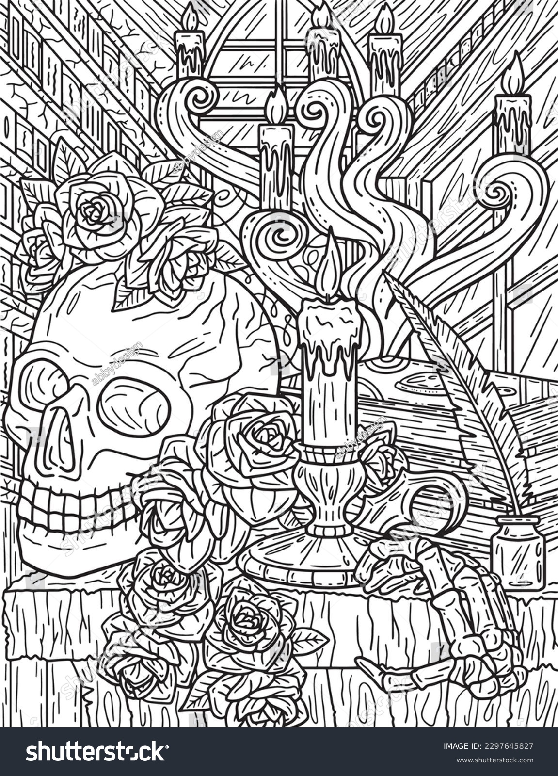 Halloween adult coloring pages photos and images
