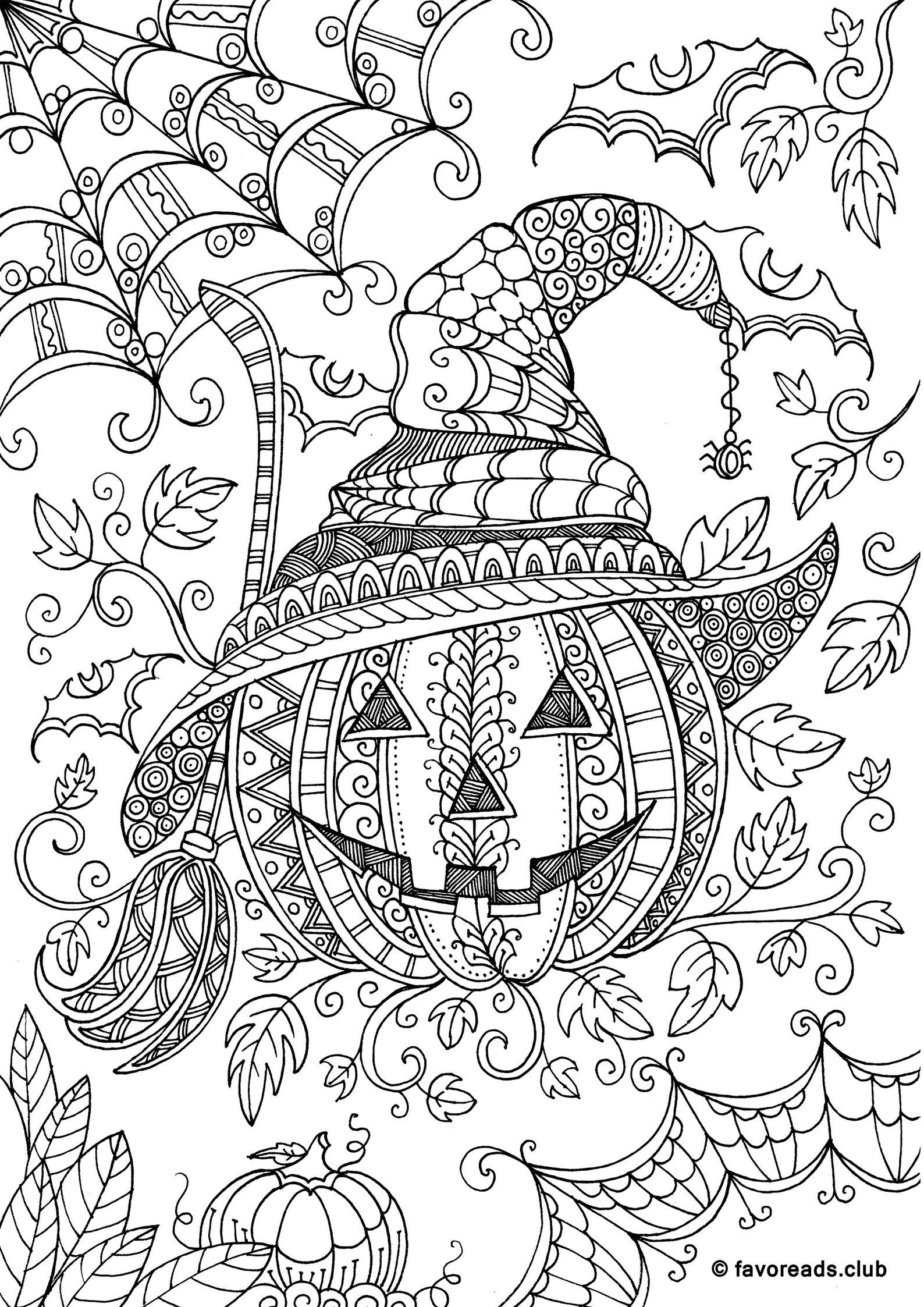 Halloween bundle printable adult coloring pages from favoreads coloring book pages for adults coloring sheets coloring designs