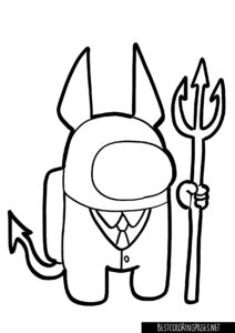 Among us coloring pages