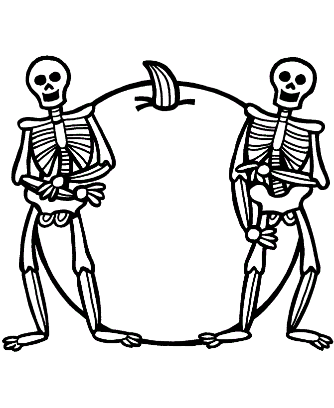 Skeletons coloring pages scary halloween coloring pages halloween skeletons halloween coloring sheets