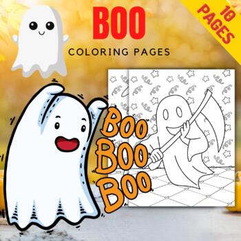 Printable halloween boo monster coloring pages november coloring sheets made by teachers
