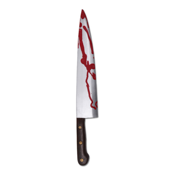Butcher knife with blood michael myers halloween prop repl