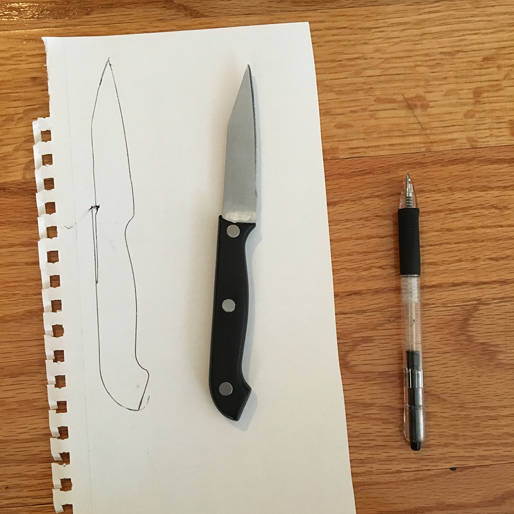 Cheap and easy diy knife props manning makes stuff