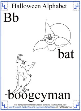 Halloween coloring
