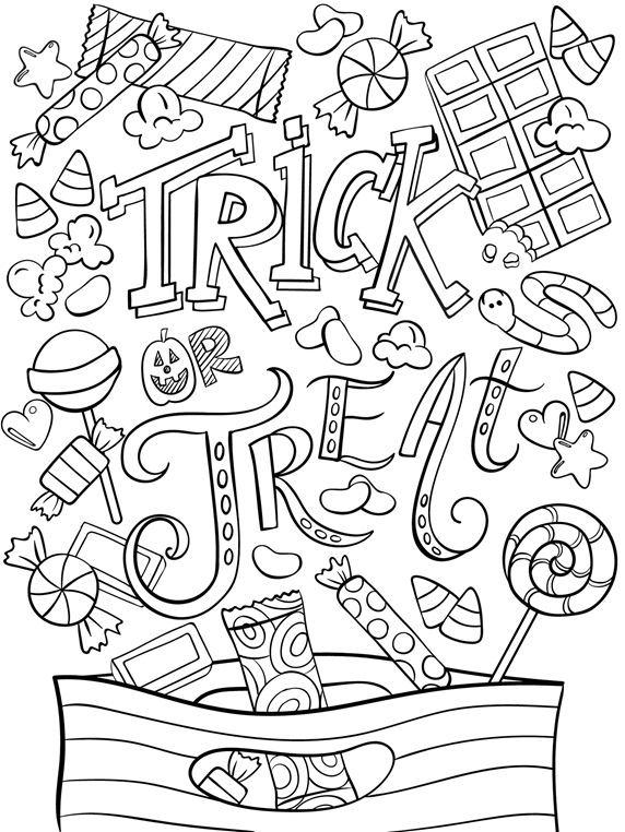 Halloween candy