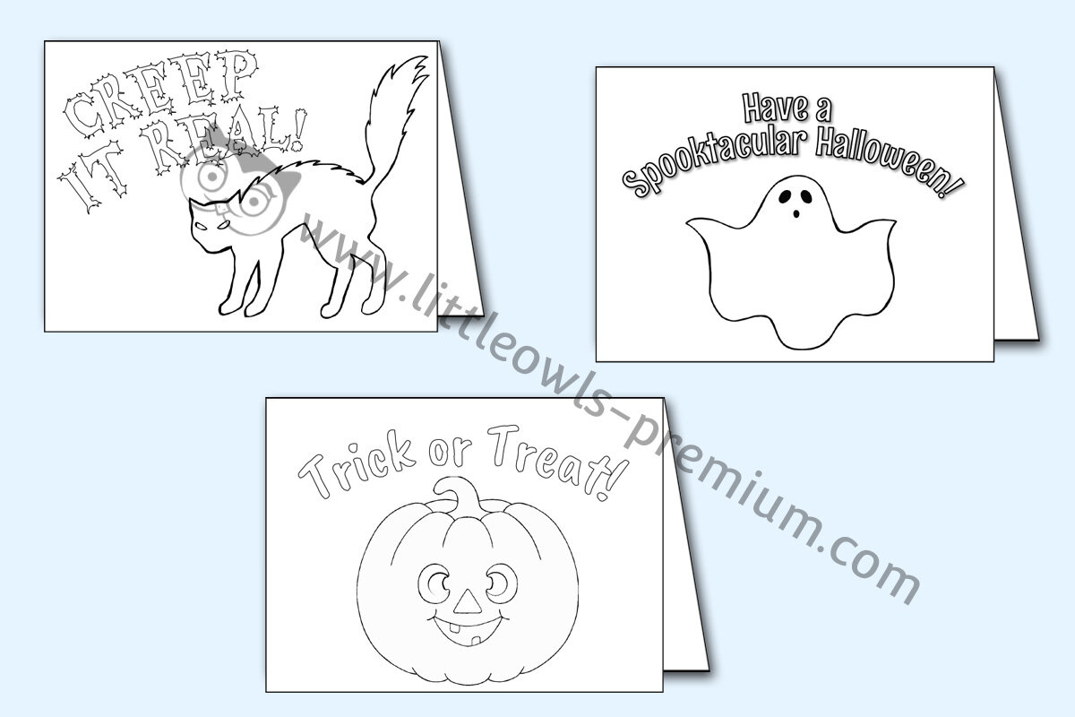Free halloween colouringcoloring pages