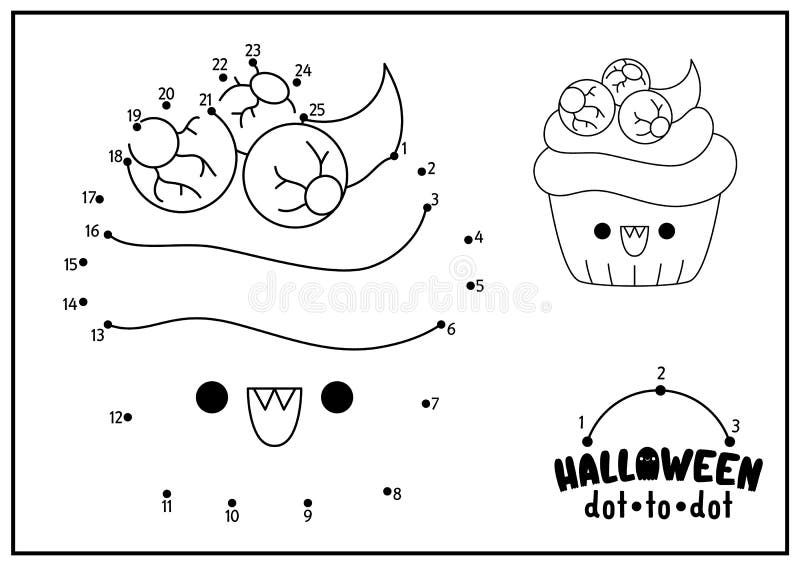 Vector halloween dot