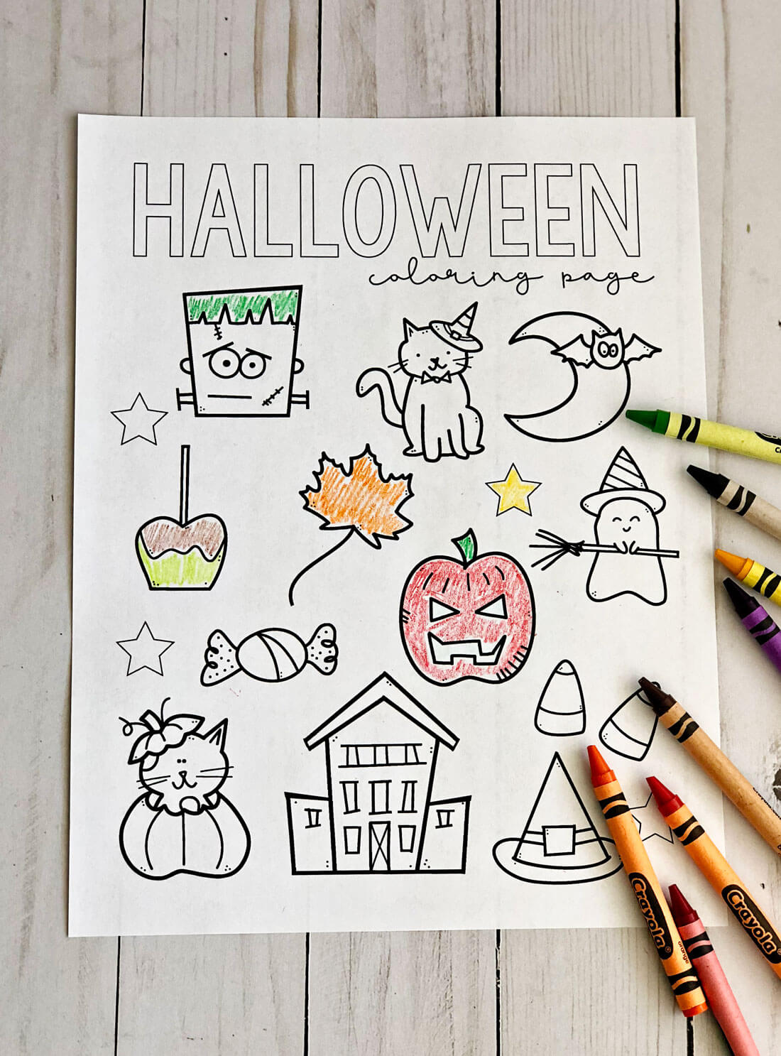 Halloween coloring pages