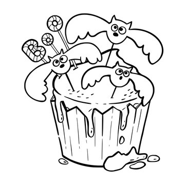 Cupcake coloring images â browse photos vectors and video
