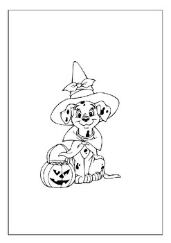 Unleash your creativity with our halloween dog coloring pages collection pdf
