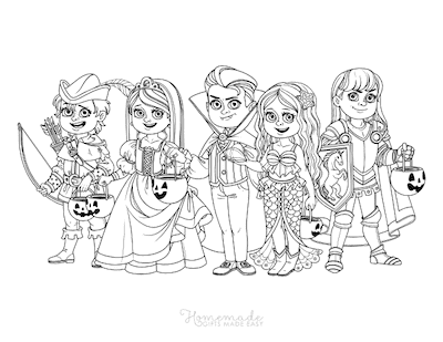 Free halloween coloring pages for adults in