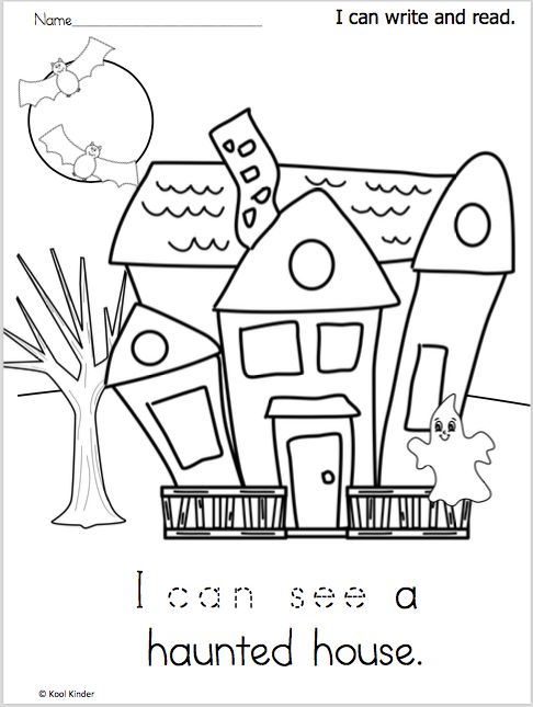Free halloween writing worksheet for kindergarten made by teachers halloween writing kindergarten worksheets preschool reading