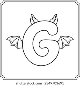 Horror letter g photos and images