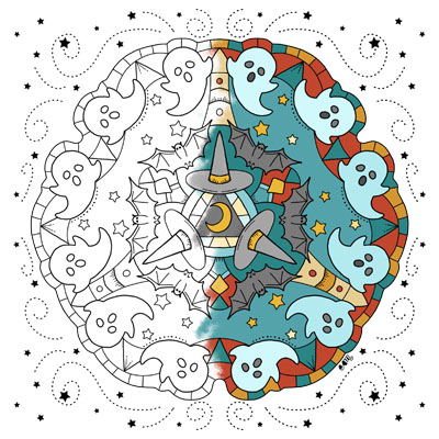 Halloween coloring pages