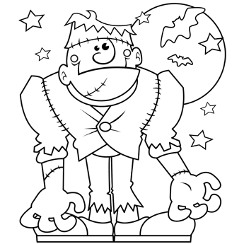 Monster halloween coloring page monster coloring pages halloween coloring sheets halloween coloring pages