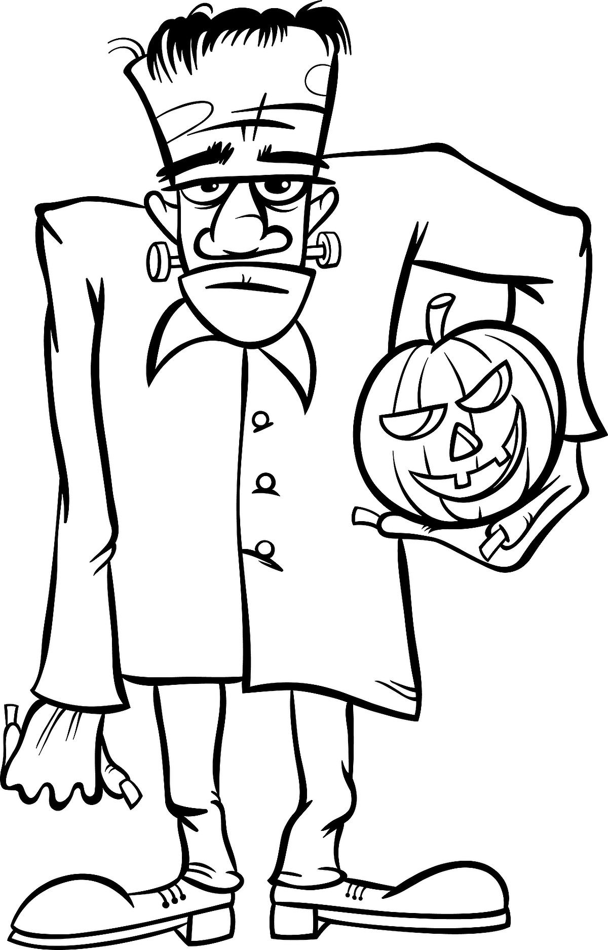 Fun halloween coloring pages for kids monsters zombies mummies more printables mom