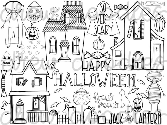 Buy halloween digital coloring page instant download online in india