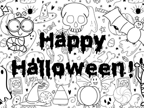 Halloween coloring pages coloring sheets activity worksheets teaching resources