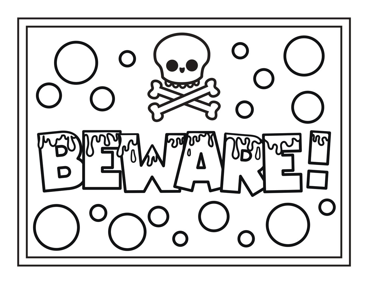 Cute halloween coloring pages by coloringpageswk on