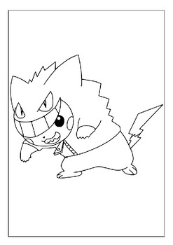 Unleash your creativity with our halloween themed pokemon coloring pages